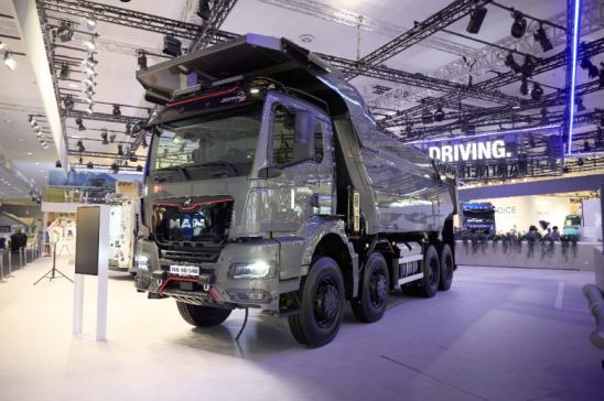 Estreno en la IAA de un camión de 60 toneladas para el sector minero
