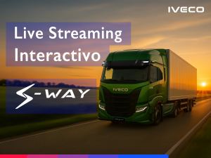 Primer live streaming interactivo de Iveco España