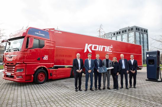 Dos MAN  eTGX para Sanpellegrino