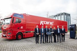 MAN y Koinè inician la electrificación para Sanpellegrino