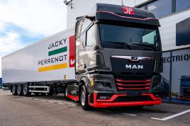 Primer MAN eTGX entregado al Grupo Jacky Perrenot