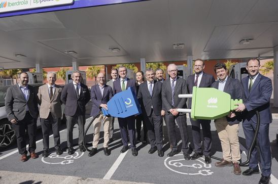 Estación de recarga Iberdrola I bp