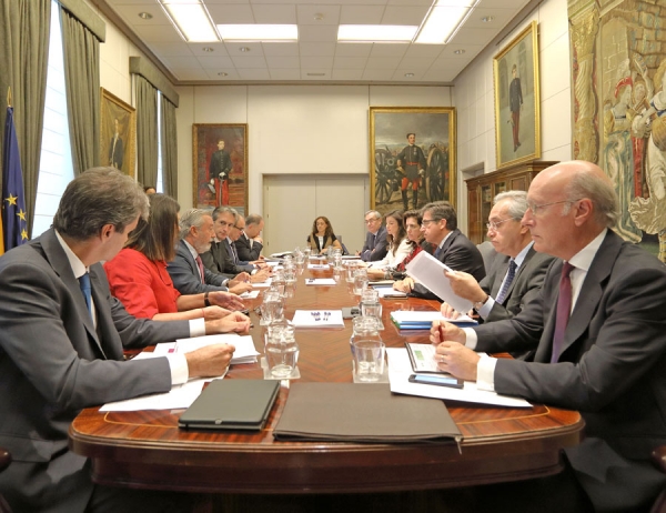 Reunión en el Ministerio de Fomento