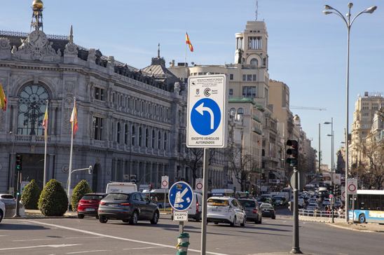 Comienzo de la Zona de Bajas Emisiones de Madrid