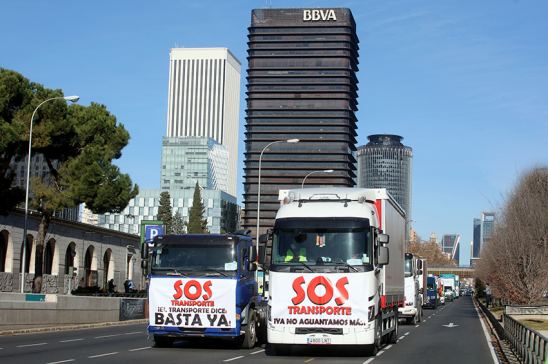 Marcha lenta del transporte