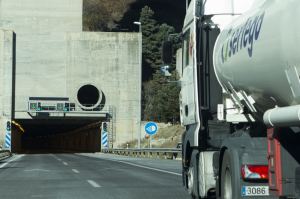 Túnel de San Lorenzo, en la A-15