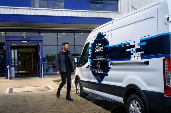 Conductor de furgoneta