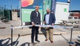 Repsol y mowiz inauguran un aparcamiento seguro para camiones en Zaragoza