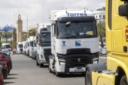 Valencia saca a la calle 350 camiones por San Cristóbal