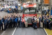 DAF entrega el camión 125.000 de su nueva generación de vehículos industriales