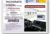 CEFTRAL organiza un curso de tacógrafo digital para conductores