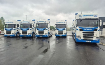Grupo Pico suma 20 tractoras Scania Super a su flota