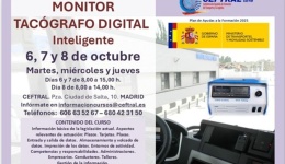 CEFTRAL-CETM organiza curso sobre el tacógrafo inteligente en Madrid